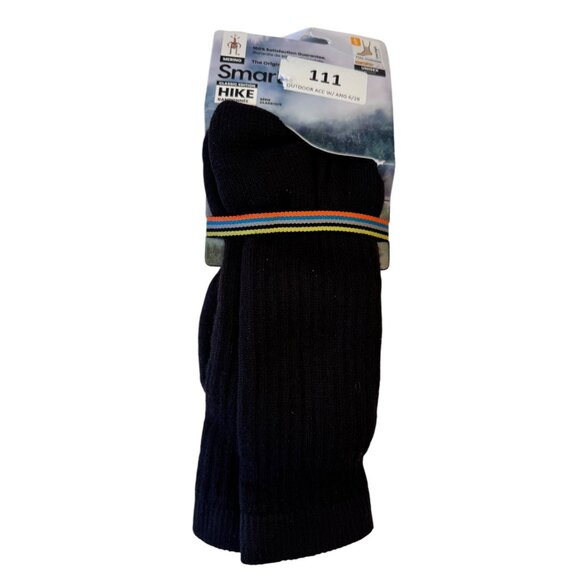 Smartwool Hike Size Large  Full Cushion Crew Sock NWT Navy Blue - Picture 1 of 6
